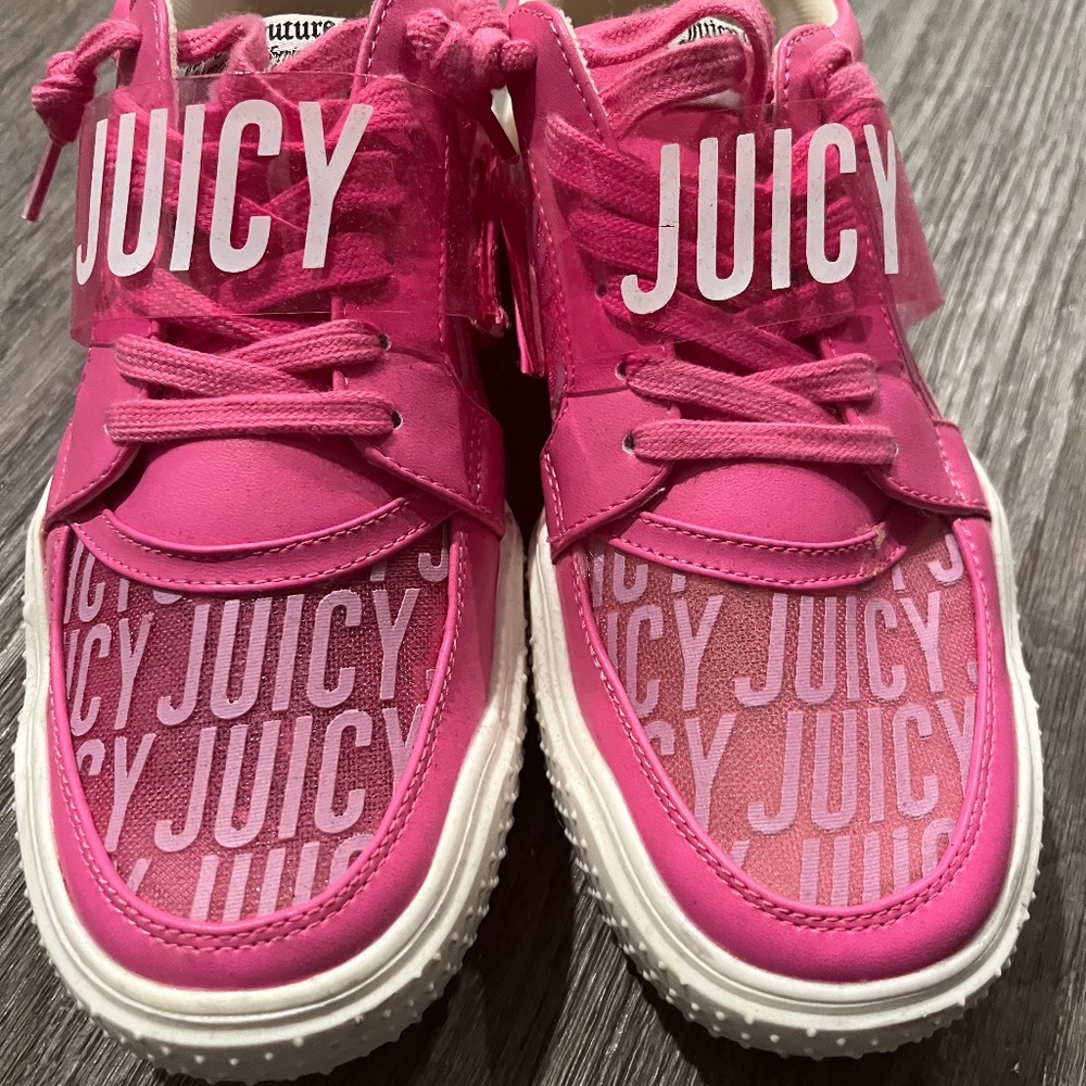 Juicy Couture Pink Barbie Rhinestone Shoes